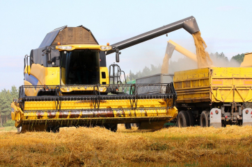 В России собрали уже свыше 151 миллиона тонн зерна